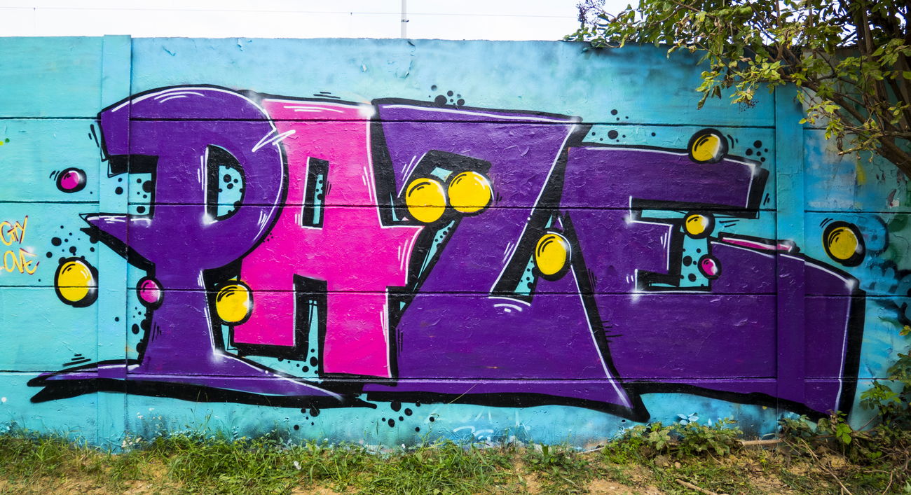 Graffiti Wall - Photo by pazh - budapest, legal, color
