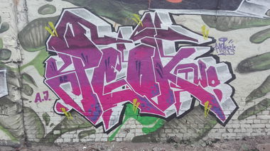 Graffiti Wall - Photo by pcok2 (2018)