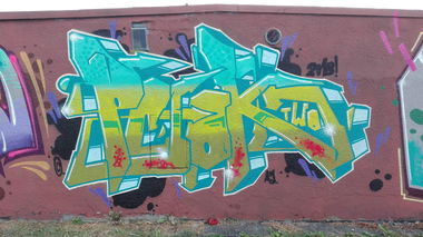 Graffiti Wall - Photo by pcok2 (2018)