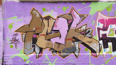 Graffiti Wall - Photo by pcok2 (2015)