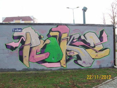 Graffiti Wall in Poland - Photo by pcok2 (2012)