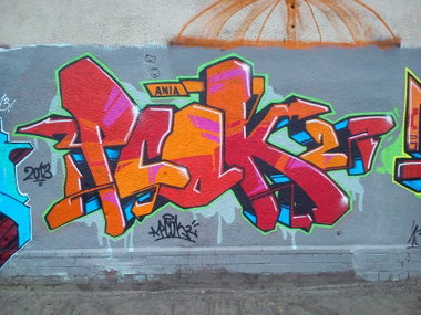 Graffiti Wall in ?wiebodzin - Photo by pcok2 (2013)