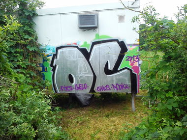 Graffiti Bombing - Photo by pcok2