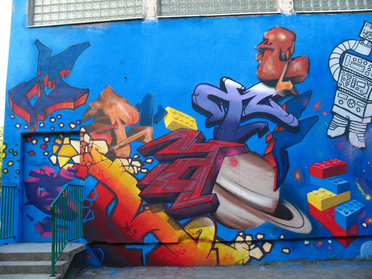 Graffiti Wall - Photo by pcok2 (2011)