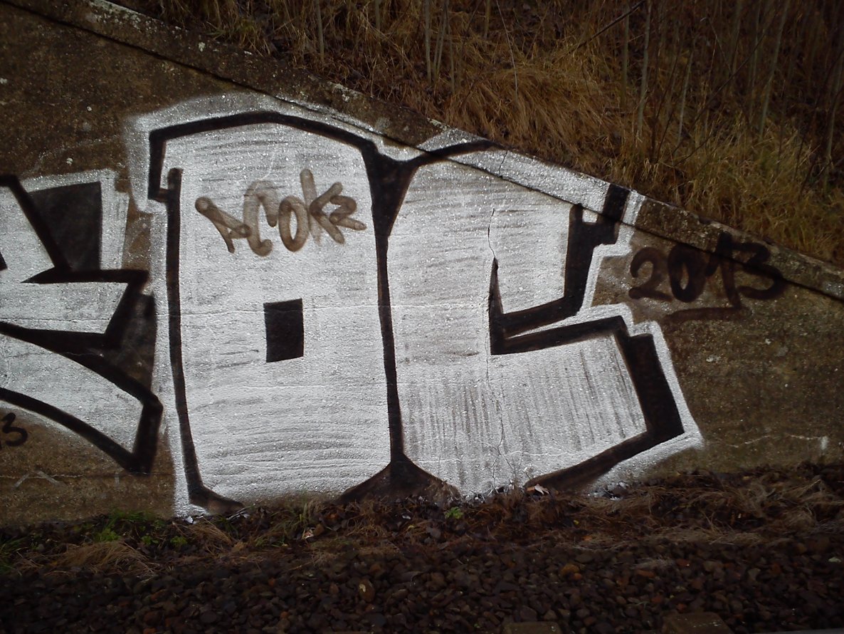 Graffiti Bombing - Photo by pcok2 - oc (2013)