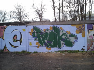 Graffiti Wall - Photo by pcok2 (2014)