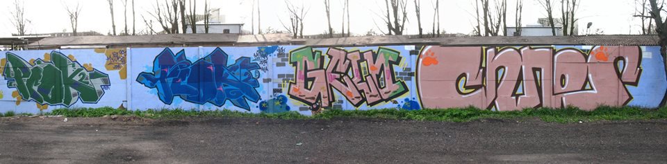 Graffiti Wall - Photo by pcok2 (2014)