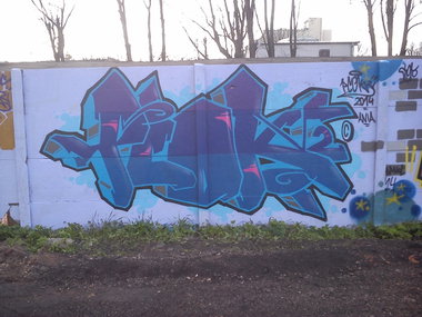 Graffiti Wall - Photo by pcok2 - pcok2, oc (2014)