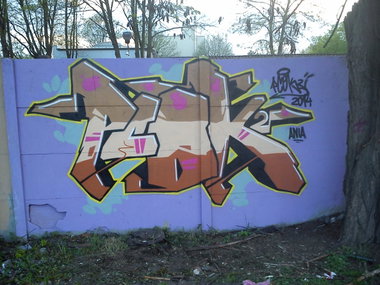 Graffiti Wall - Photo by pcok2 (2014)