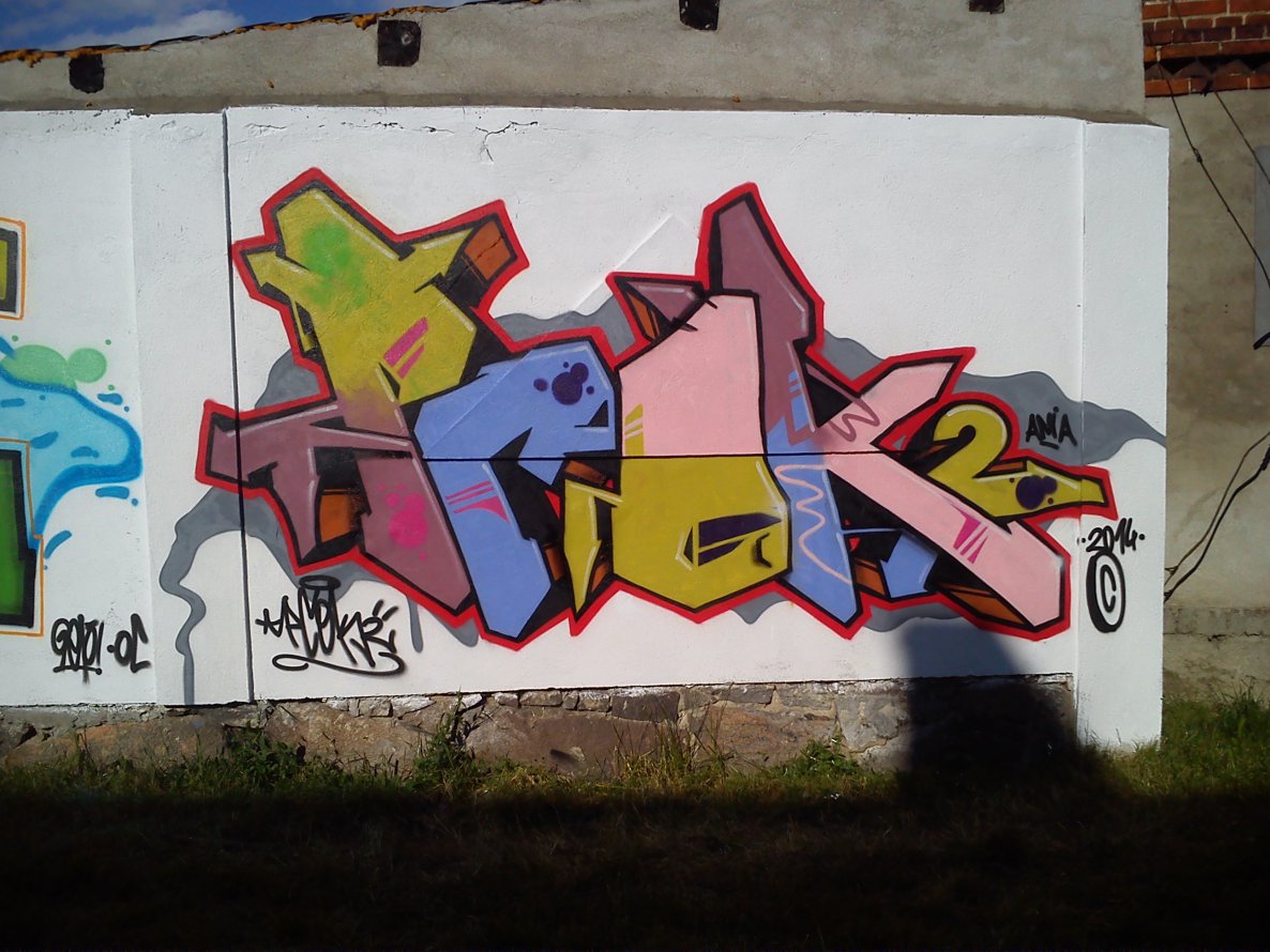 Graffiti Wall - Photo by pcok2