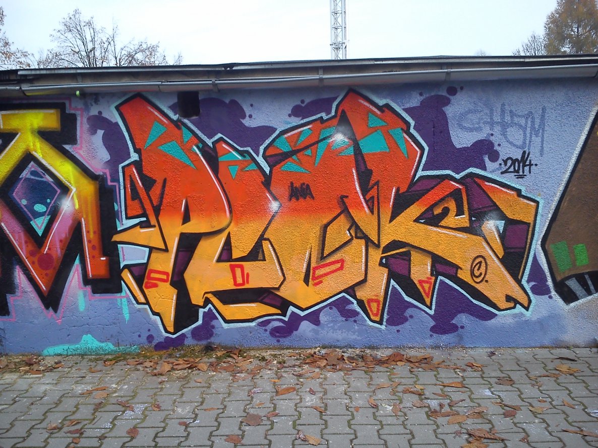 Graffiti Wall - Photo by pcok2
