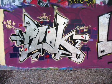 Graffiti Wall - Photo by pcok2 (2016)