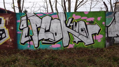 Graffiti Wall - Photo by pcok2 - pcok2, oc (2016)