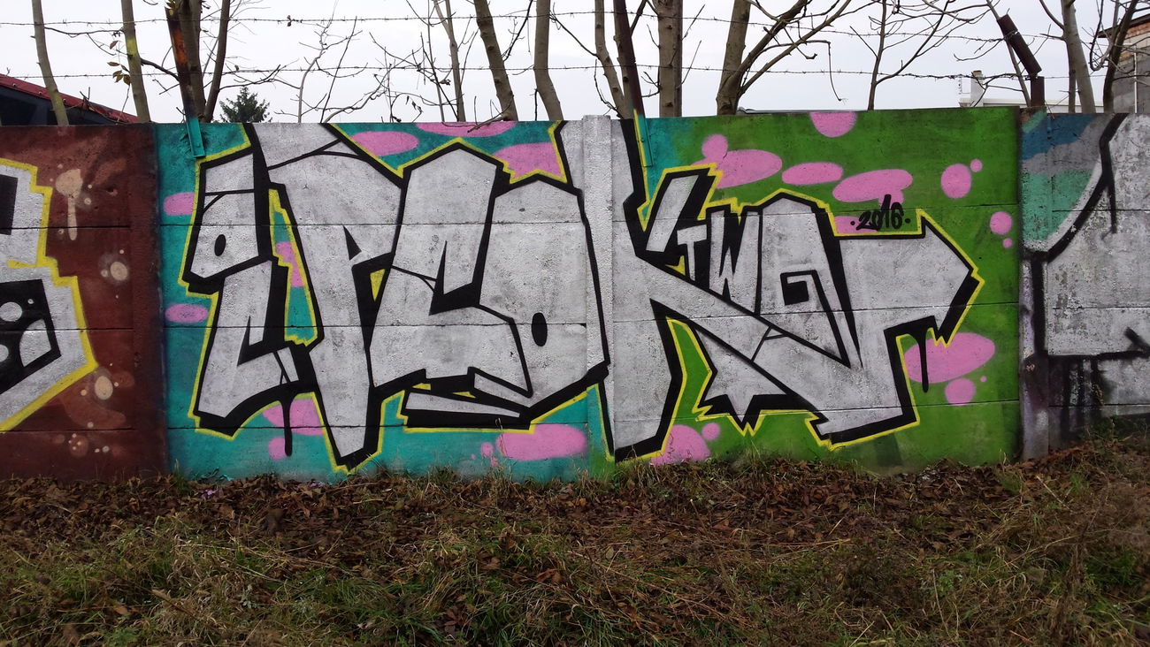 Graffiti Wall - Photo by pcok2 - pcok2, oc (2016)