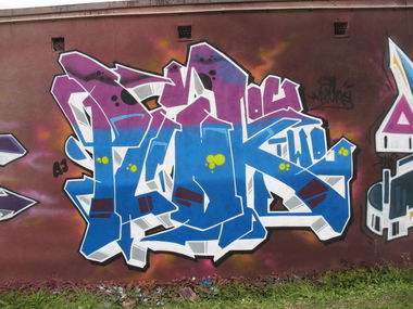 Graffiti Wall - Photo by pcok2 (2018)