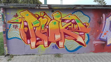 Graffiti Wall - Photo by pcok2 (2018)