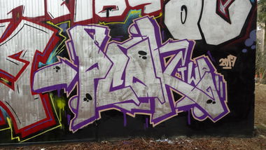 Graffiti Wall - Photo by pcok2 (2017)