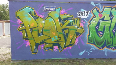 Graffiti Wall - Photo by pcok2 (2017)