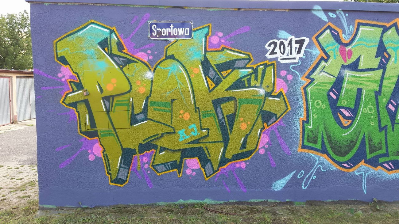 Graffiti Wall - Photo by pcok2 (2017)