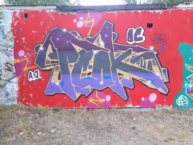 Graffiti Wall - Photo by pcok2 (2018)