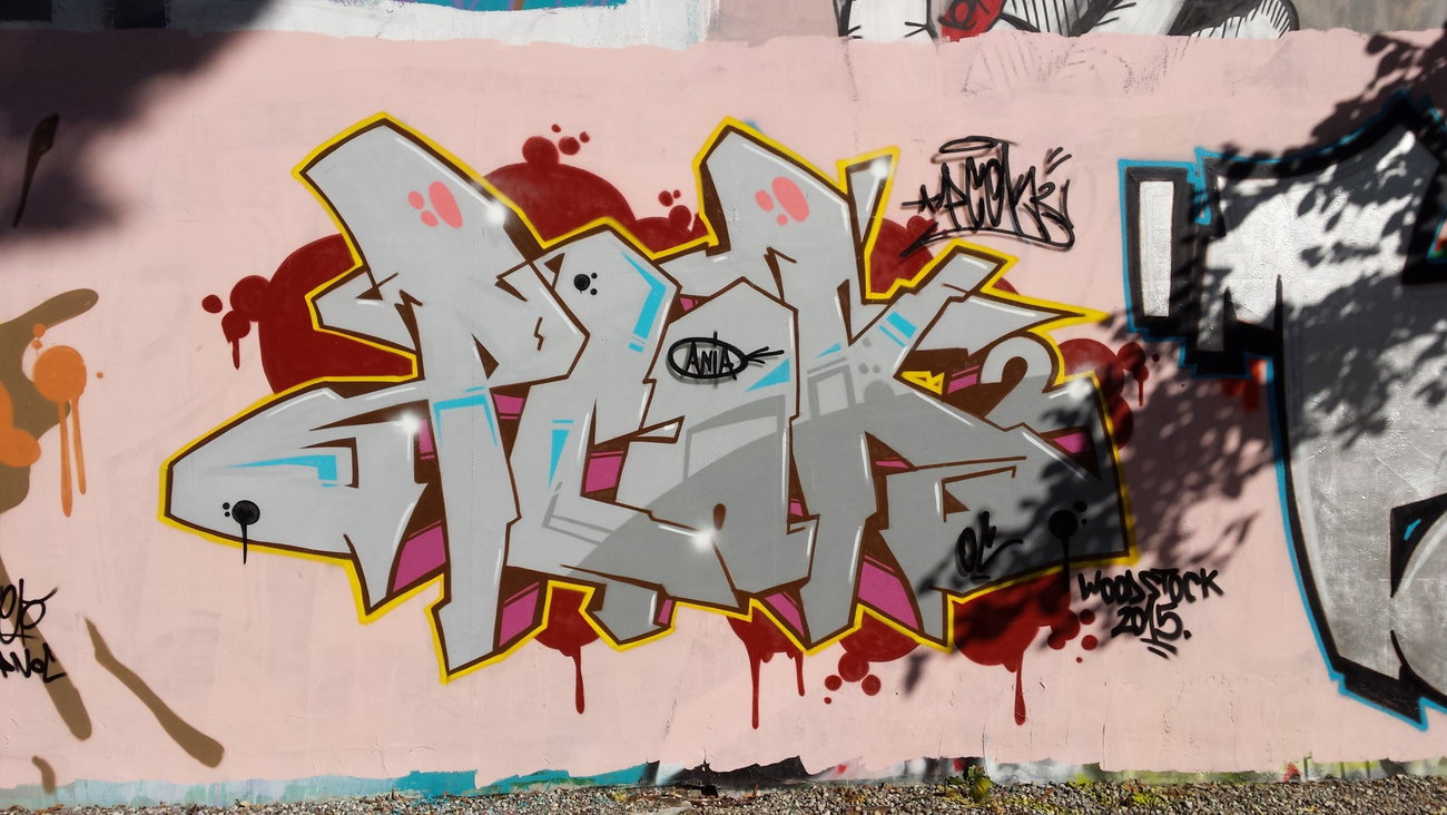 Graffiti Wall - Photo by pcok2 (2015)