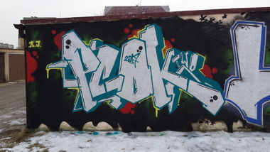 Graffiti Wall - Photo by pcok2 (2017)