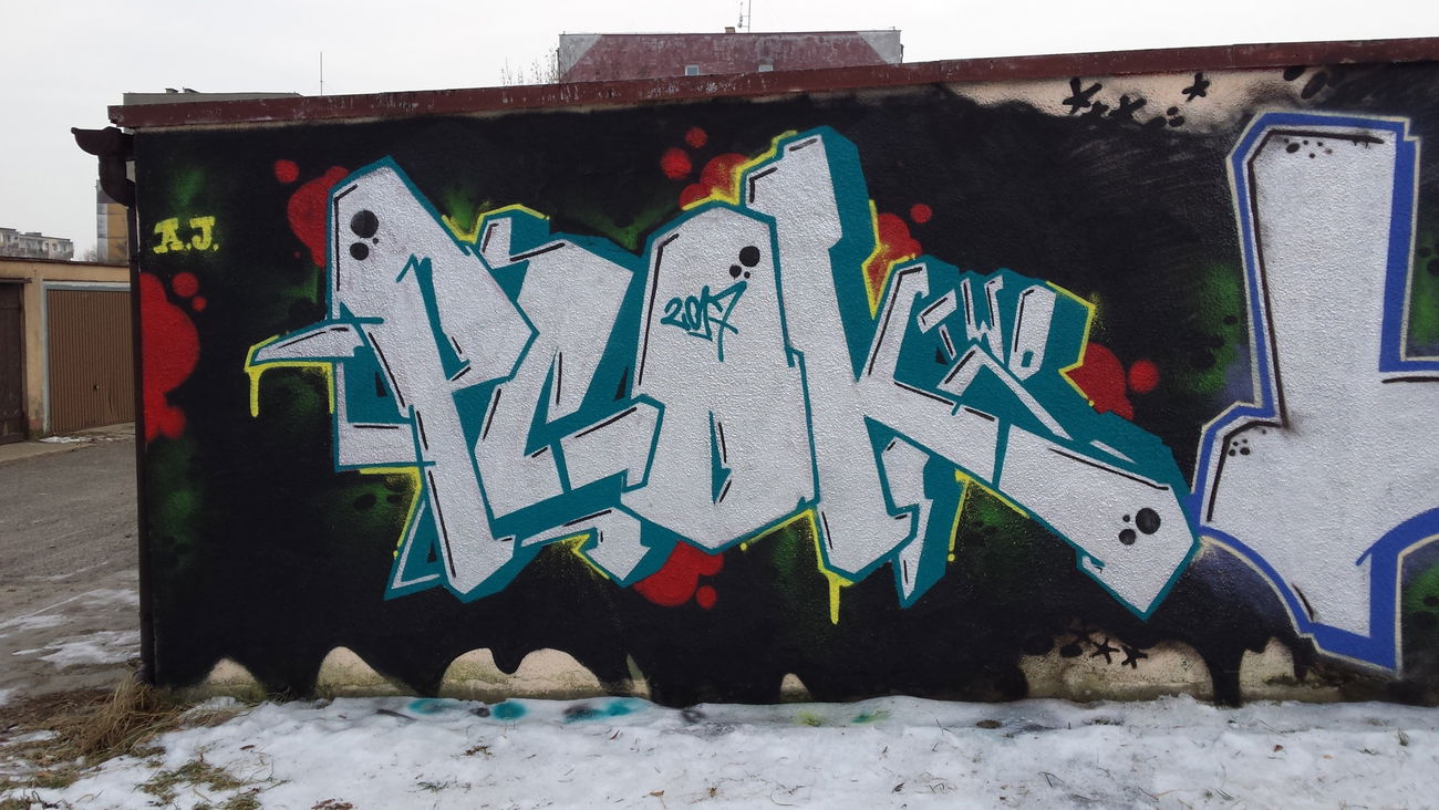 Graffiti Wall - Photo by pcok2 (2017)