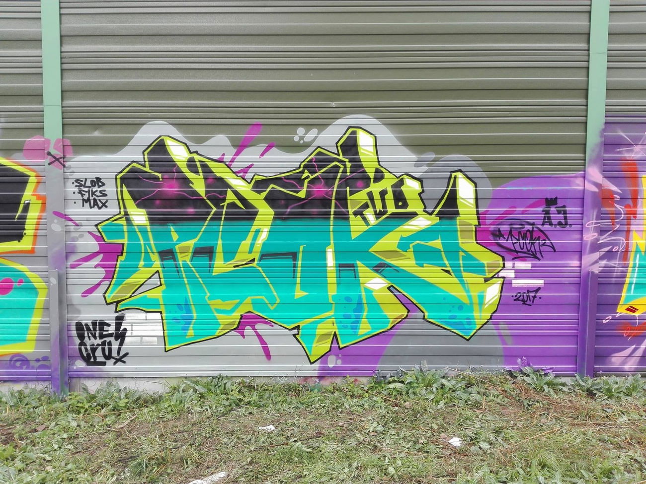 Graffiti Wall - Photo by pcok2 (2017)