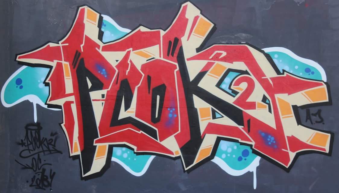 Graffiti Wall - Photo by pcok2 (2018)