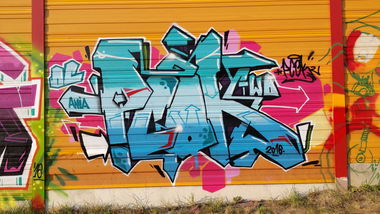 Graffiti Wall - Photo by pcok2 (2016)