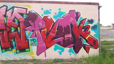 Graffiti Wall - Photo by pcok2 (2016)