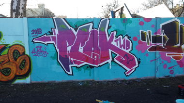 Graffiti Wall - Photo by pcok2 (2016)