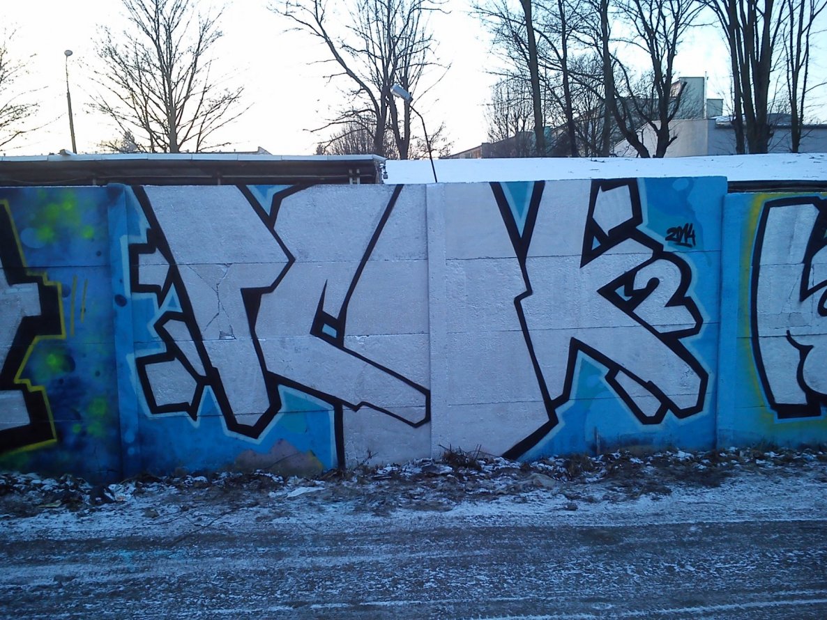 Graffiti Wall - Photo by pcok2 (2014)