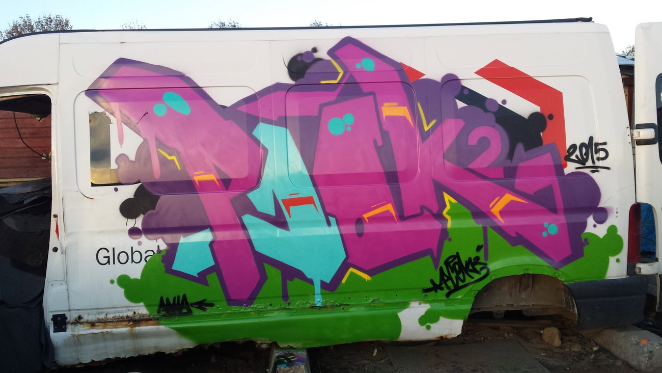 Graffiti Wall - Photo by pcok2 (2015)