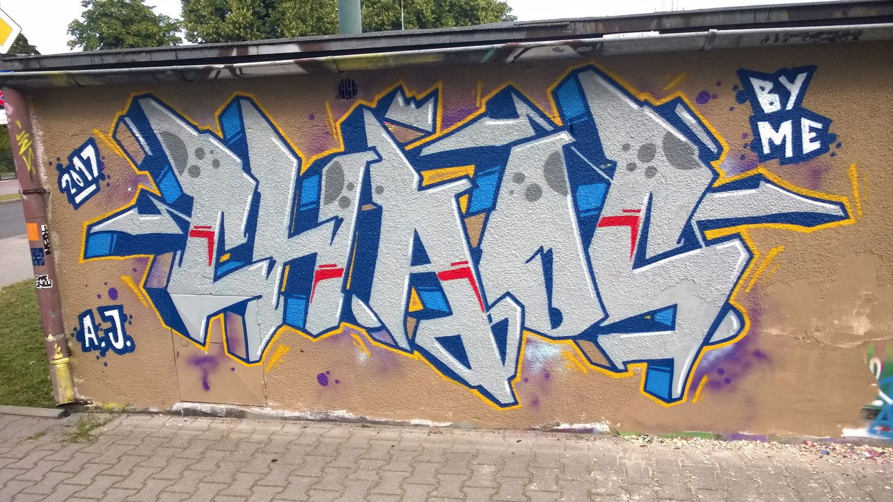 Graffiti Wall - Photo by pcok2 (2017)