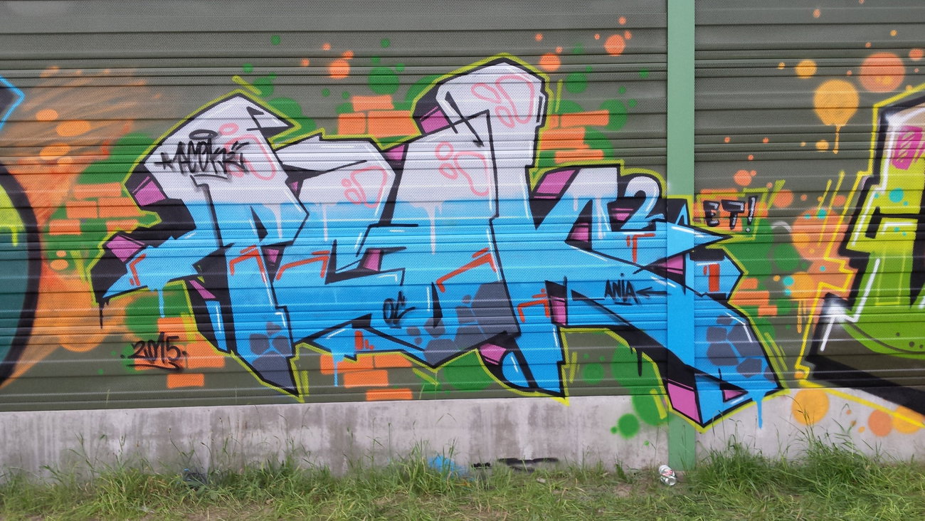 Graffiti Wall - Photo by pcok2 (2015)