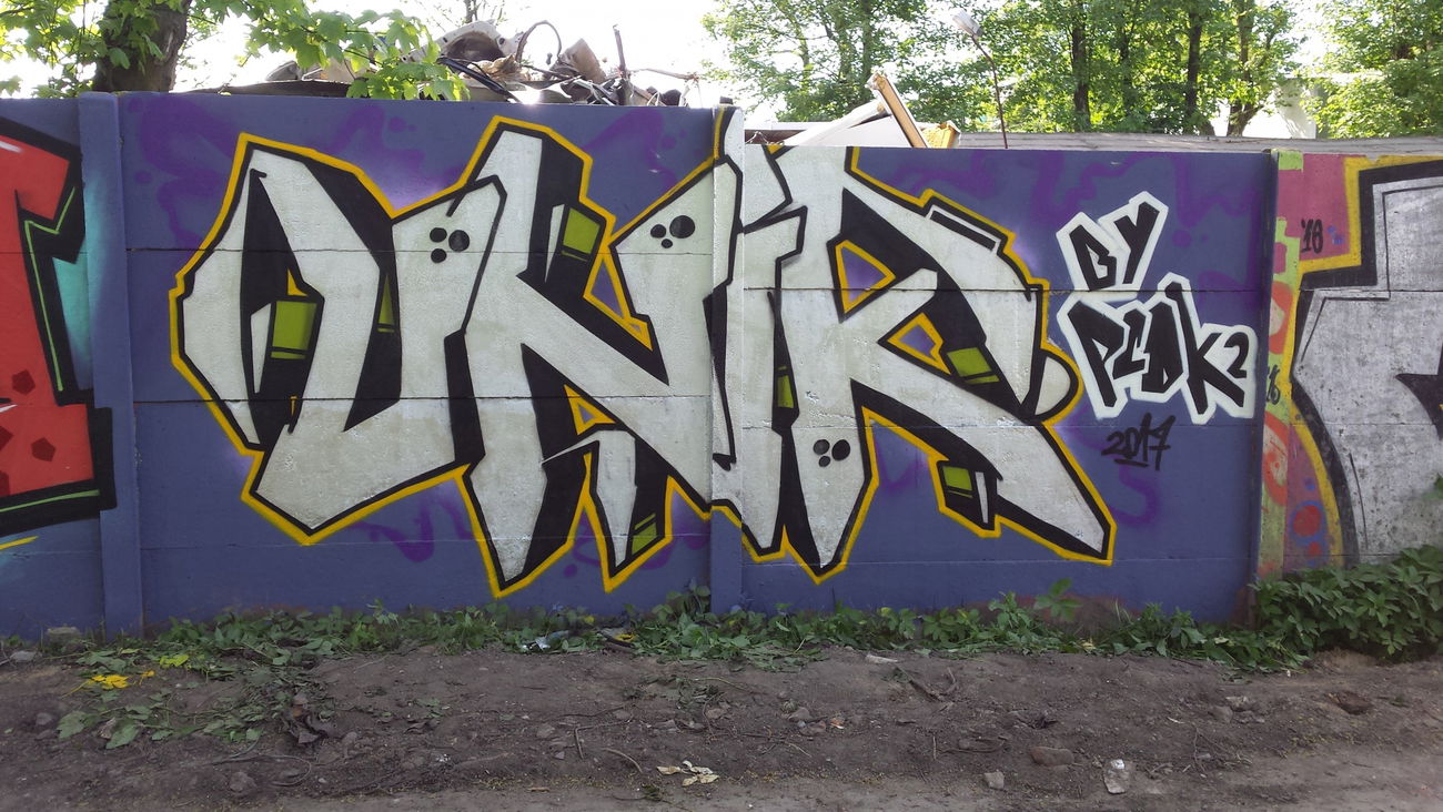 Graffiti Wall - Photo by pcok2 (2017)