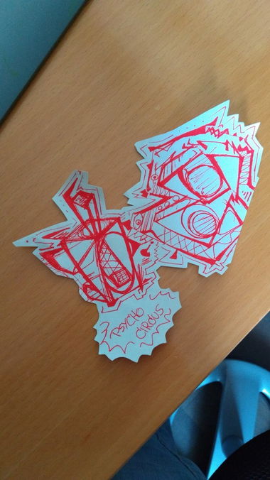 Graffiti Sketch - Photo by peacemaker - pacemaker