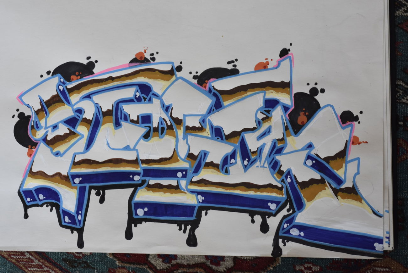 Graffiti Wall in Hannover - Photo by peacemaker - hannover, stowe, oldschool (2017)