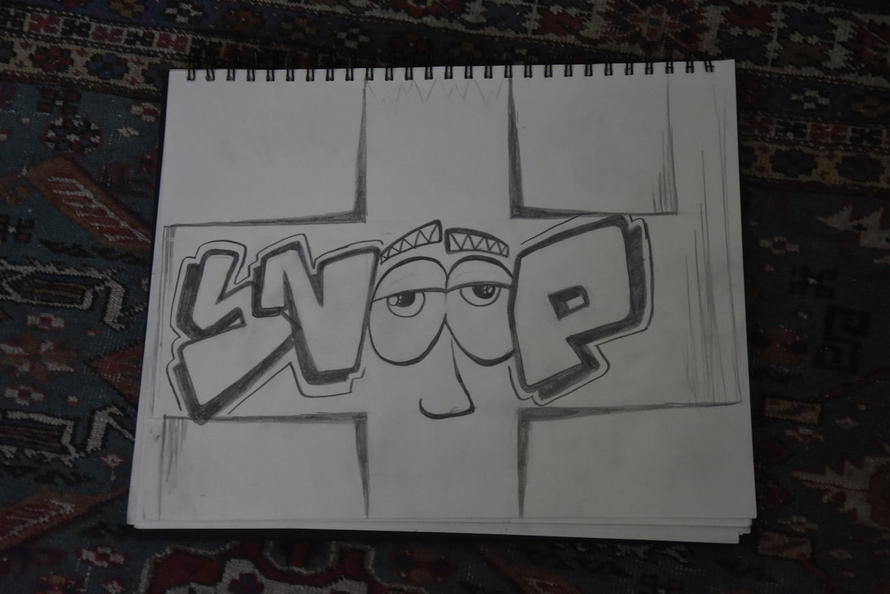 Graffiti Wall - Photo by peacemaker - snoop, battle, sketch