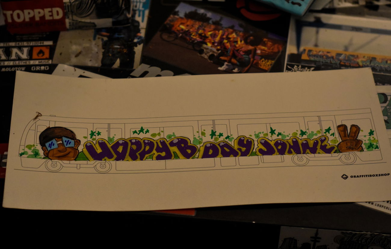 Graffiti Sketch - Photo by peacemaker