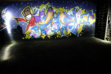 Graffiti Wall - Photo by peacemaker