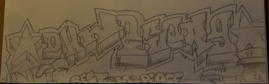 Graffiti Sketch - Photo by peacemaker