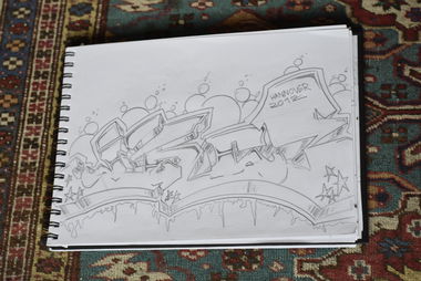Graffiti Sketch - Photo by peacemaker - bleistift, sketch, hannover