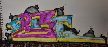 Graffiti Wall - Photo by peacemaker - frise, art, friseart