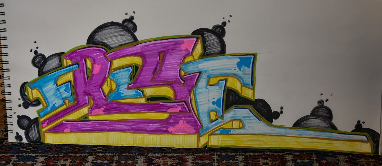 Graffiti Wall - Photo by peacemaker - frise, art, friseart