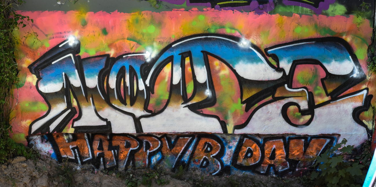 Graffiti Wall - Photo by peacemaker - motte, flensburg, schlachthof