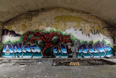 Graffiti Wall - Photo by peacemaker - hannover, continental, conti