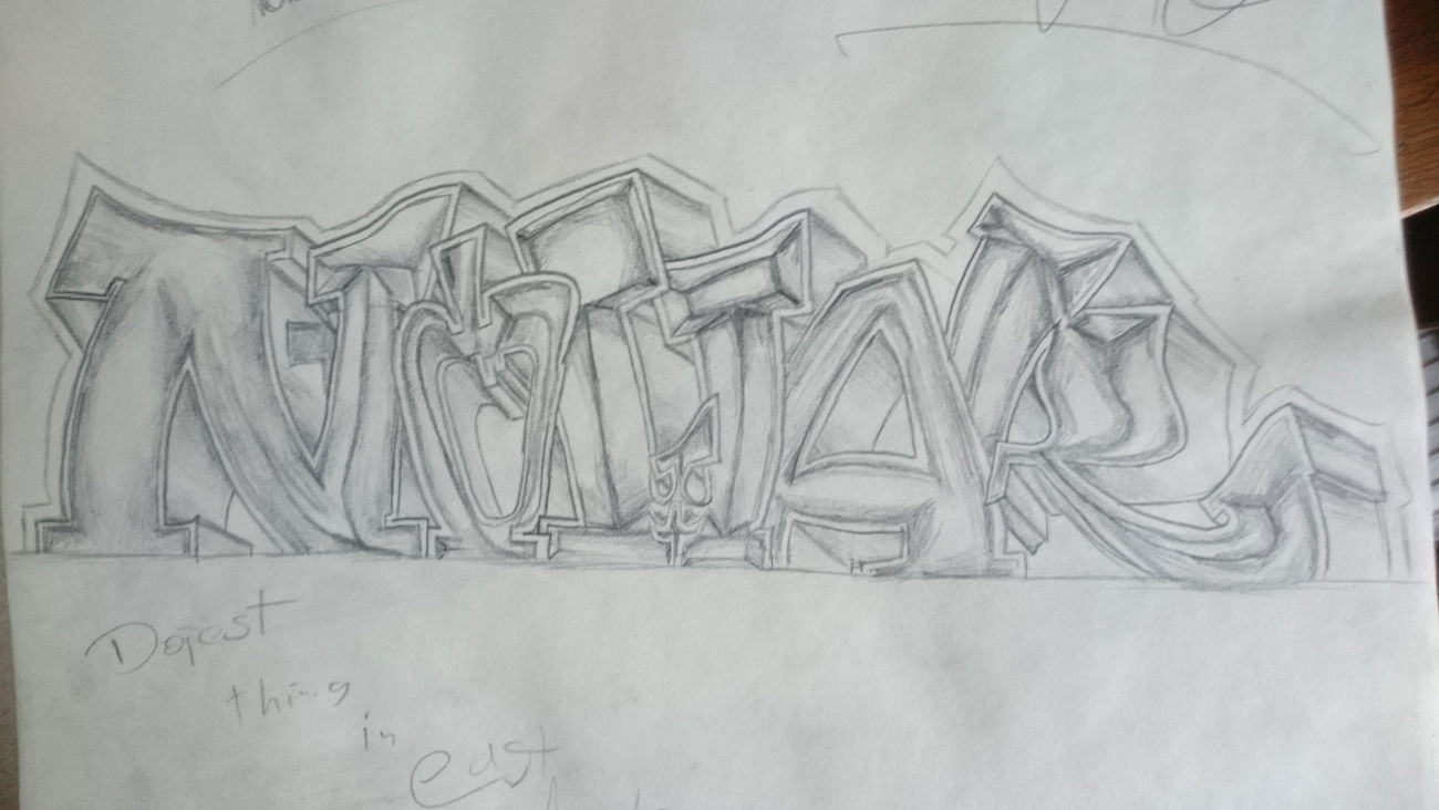 Graffiti Sketch - Photo by peacemaker