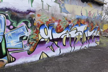 Graffiti Wall in Deutschland - Photo by peacemaker - Flensburg, Kühlhaus, bahnhof